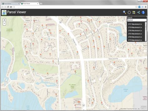 Apps/ParcelViewer (MapServer).